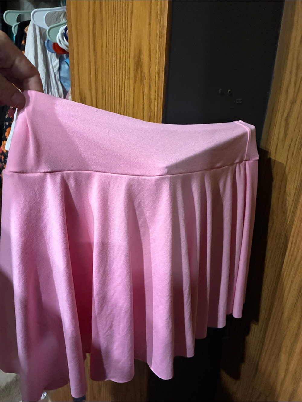 Women’s Pink Pleated Skort